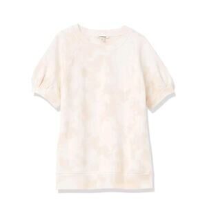 Goodthreads Women's Heritage Fleece Blouson Short-Sleeve Shirt